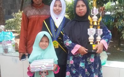 Pernah Nilai Turun, Kini Nur Afifah Jadi Wisudawan Terbaik