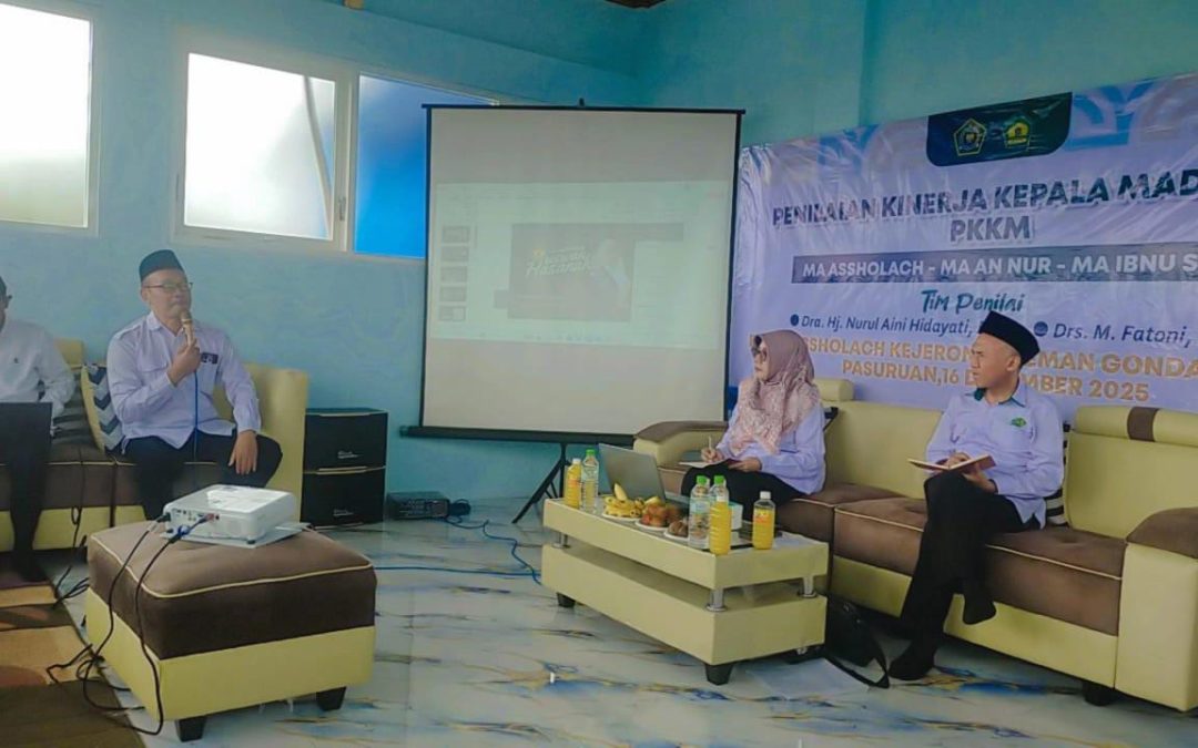 Tingkatkan Kualitas Madrasah, PKKM Gabungan Tiga MA Digelar Sukses di MA Assholach