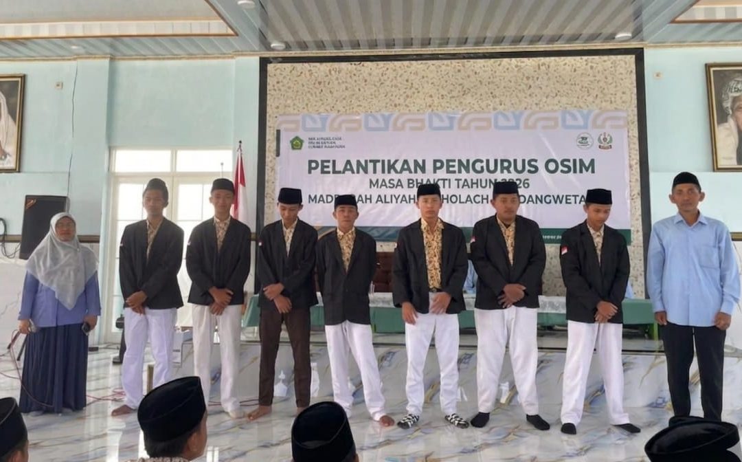 Estafet Kepemimpinan Berlanjut, MA Assholach Resmi Lantik Pengurus OSIM Masa Hidmat 2026